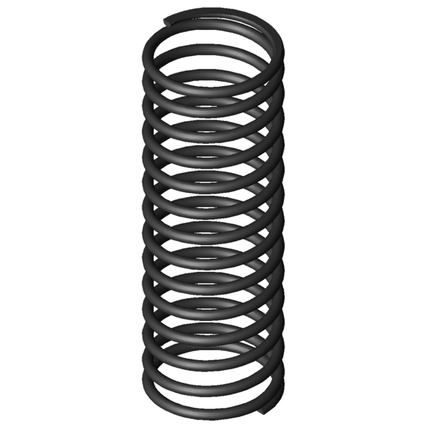 CAD image Compression springs D-364R-33