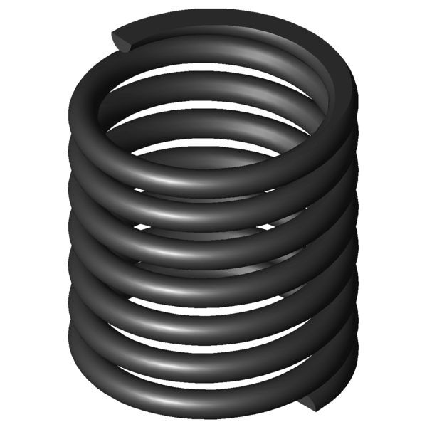 CAD image Compression springs D-364R-41