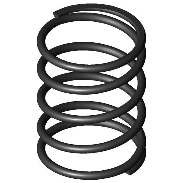 CAD image Compression springs D-364R-60