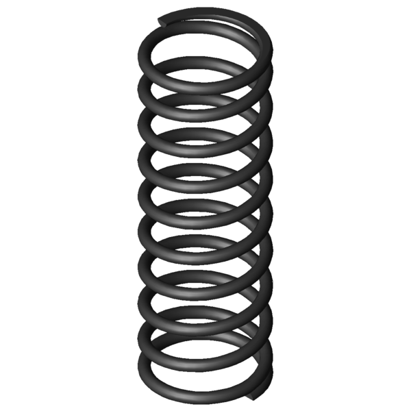 CAD image Compression springs D-364R-72