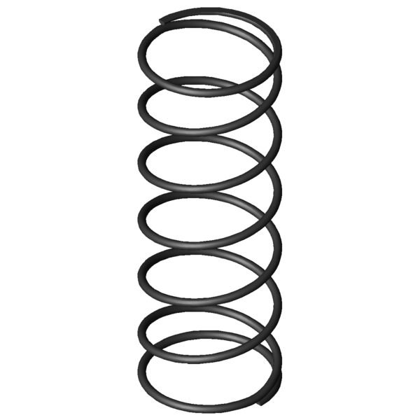 CAD image Compression springs D-364T