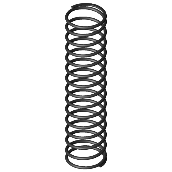 CAD image Compression springs D-367A