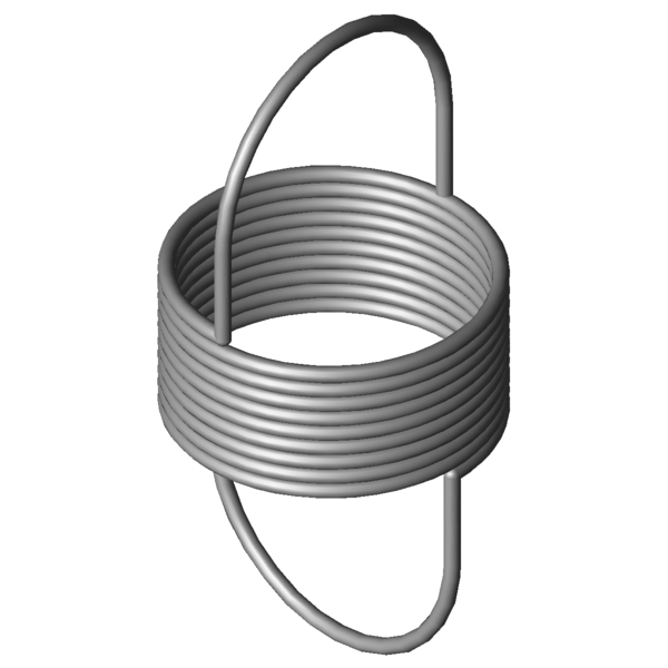 CAD image Extension Springs RZ-006FX