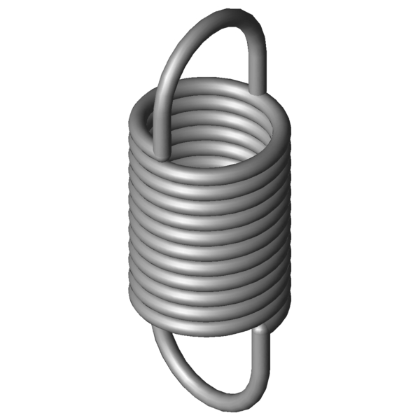 CAD image Extension Springs RZ-013X