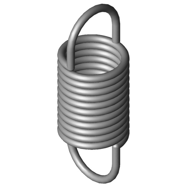 CAD image Extension Springs RZ-022X