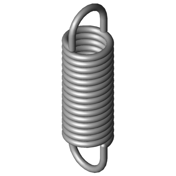 CAD image Extension Springs RZ-024AAX