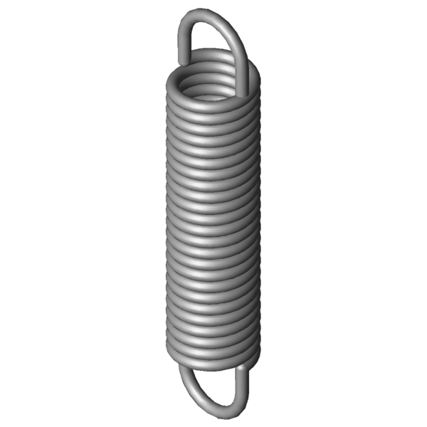CAD image Extension Springs RZ-024ABI