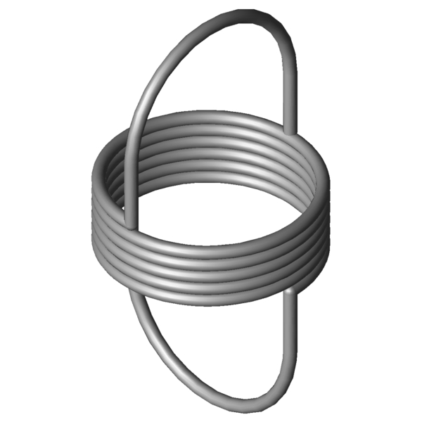 CAD image Extension Springs RZ-024MX