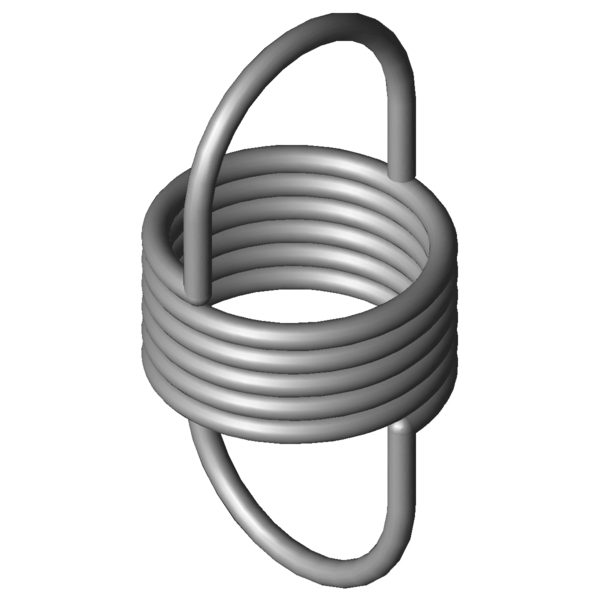 CAD image Extension Springs RZ-024SX
