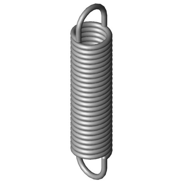 CAD image Extension Springs RZ-035X