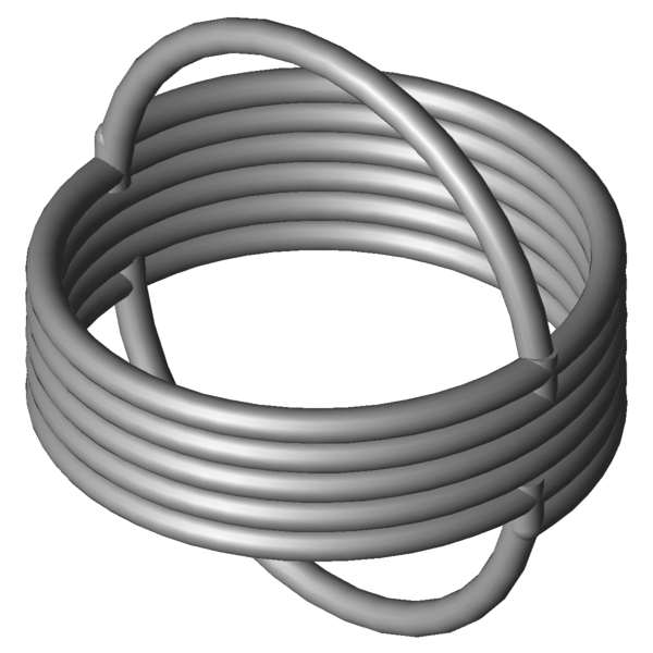 CAD image Extension Springs RZ-036FI