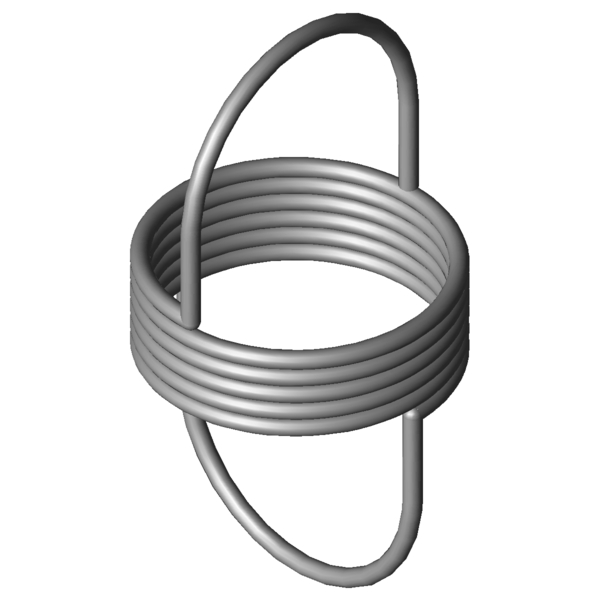 CAD image Extension Springs RZ-036FX