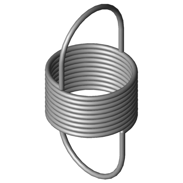 CAD image Extension Springs RZ-036GX