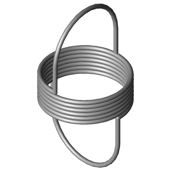 CAD image Extension Springs RZ-036X-01X