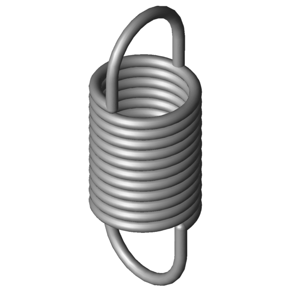 CAD image Extension Springs RZ-043X