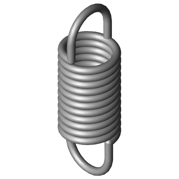 Obraz CAD Sprezyny rozciagane RZ-046X