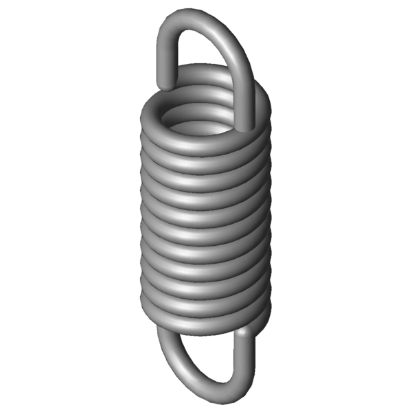 CAD image Extension Springs RZ-049I