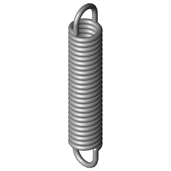CAD image Extension Springs RZ-050X