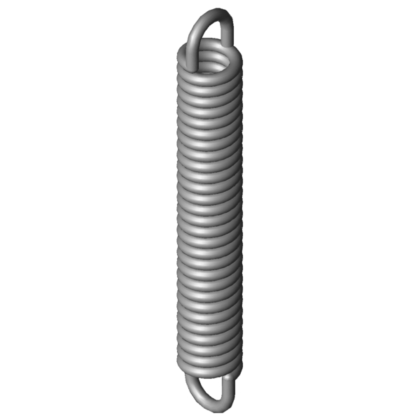 CAD image Extension Springs RZ-051E-03X