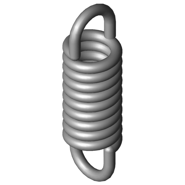 CAD image Extension Springs RZ-051UX