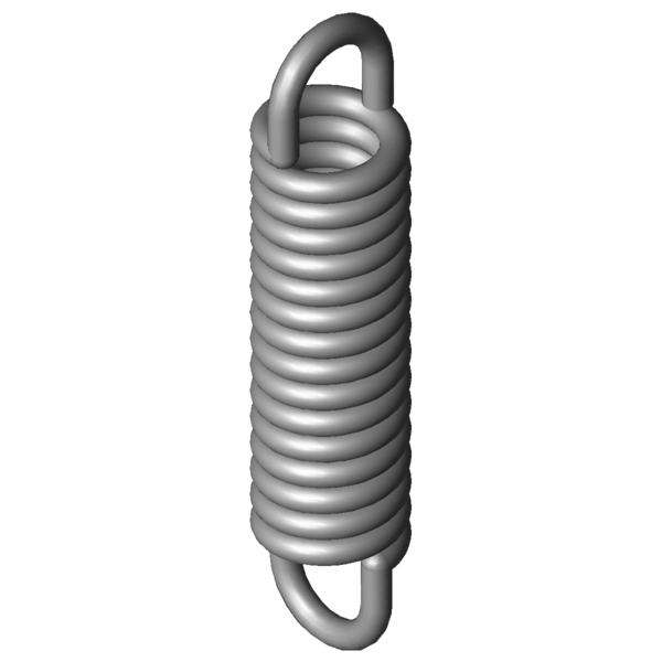 CAD image Extension Springs RZ-051VX