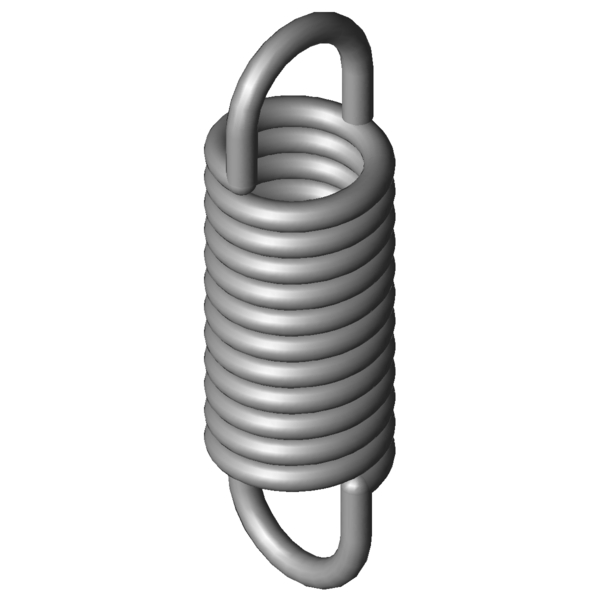 CAD image Extension Springs RZ-064X