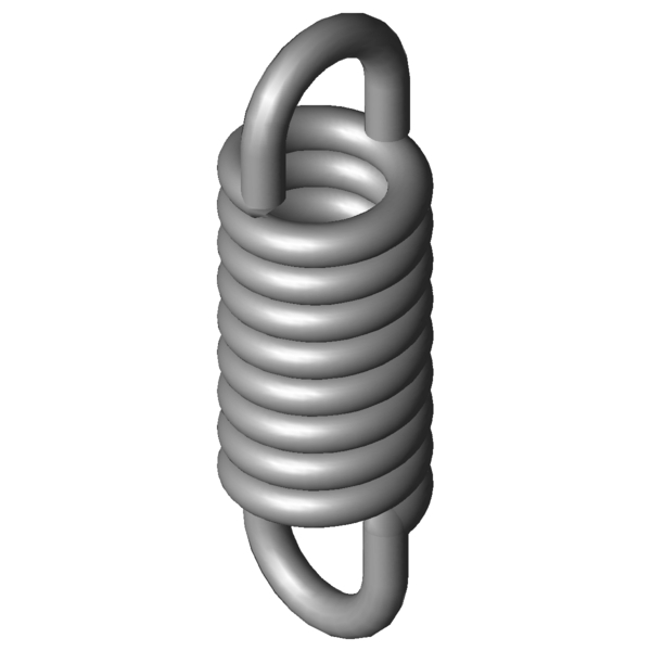 CAD image Extension Springs RZ-066E-01X