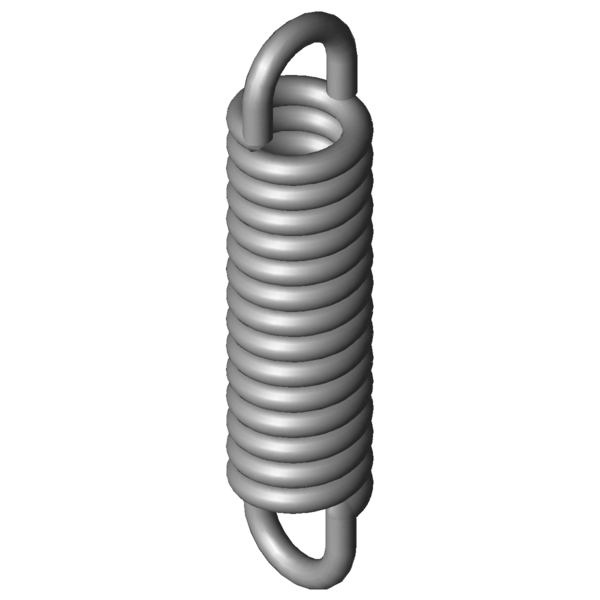 CAD image Extension Springs RZ-066E-02X