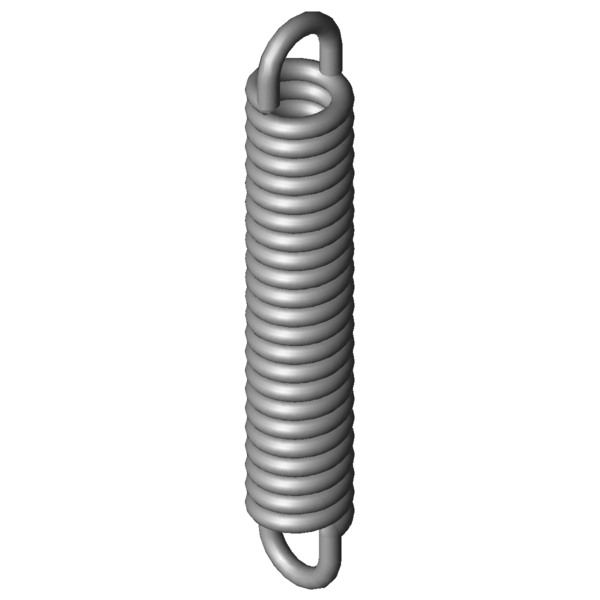 CAD image Extension Springs RZ-066E-03X