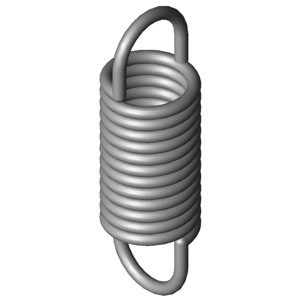 CAD image Extension Springs RZ-076X