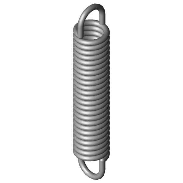 CAD image Extension Springs RZ-080X