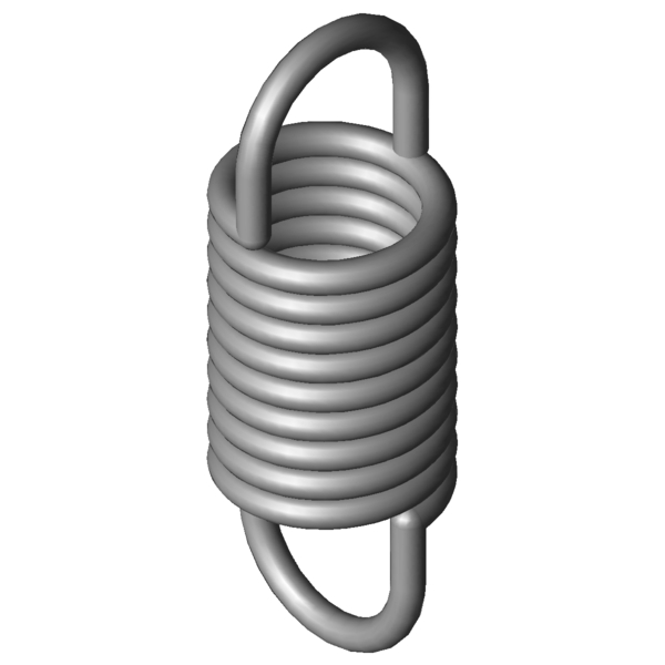 Obraz CAD Sprezyny rozciagane RZ-081LX