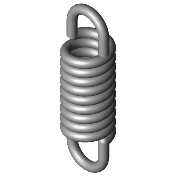 CAD image Extension Springs RZ-081QI