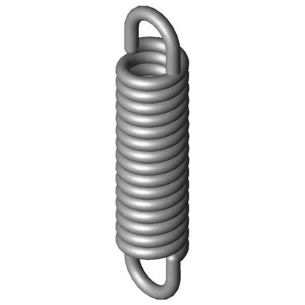 Obraz CAD Sprezyny rozciagane RZ-081RI