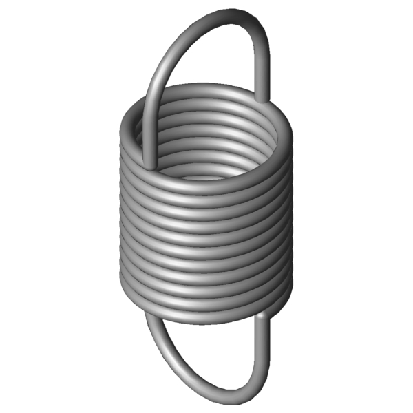 CAD image Extension Springs RZ-085X