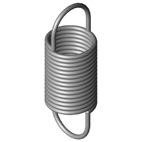 Imagem CAD Molas de tracção RZ-100GX