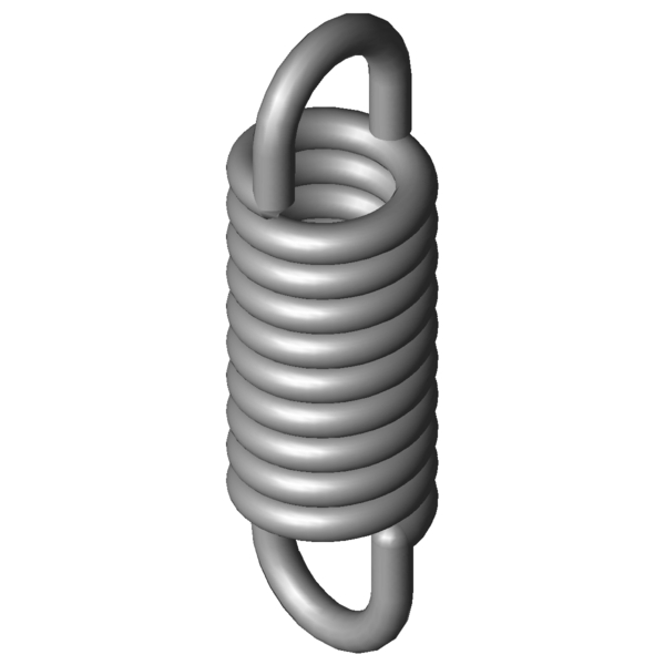 CAD image Extension Springs RZ-100QX