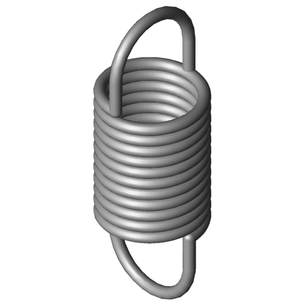 CAD image Extension Springs RZ-107X