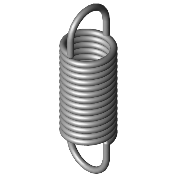 Imagem CAD Molas de tracção RZ-109E-10X