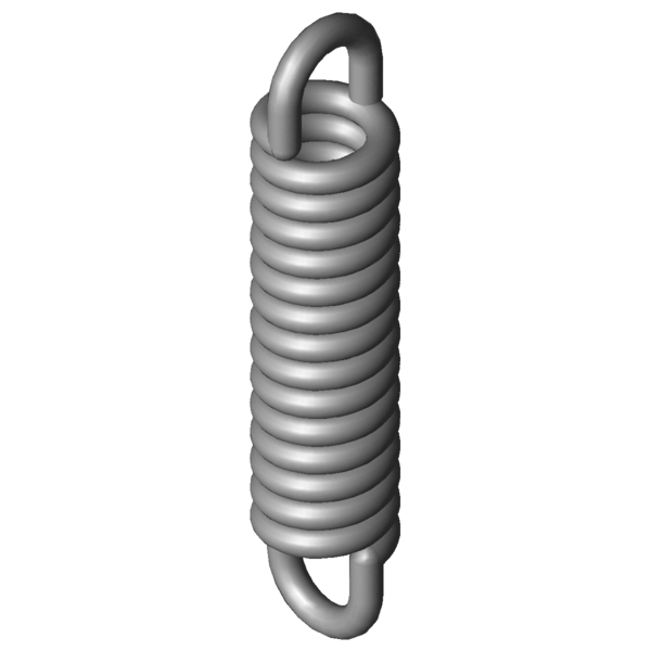 CAD image Extension Springs RZ-115E-02X
