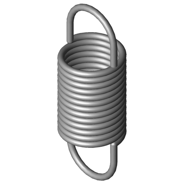 Imagem CAD Molas de tracção RZ-121FI