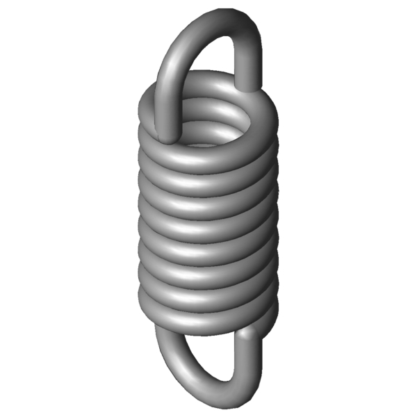 CAD image Extension Springs RZ-130E-01X