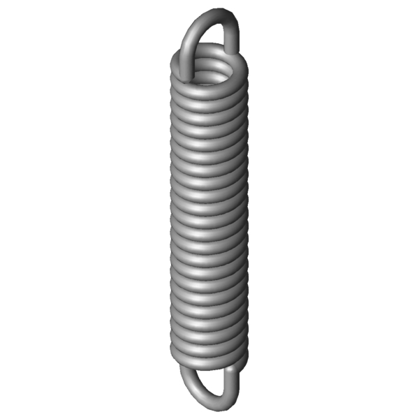 CAD image Extension Springs RZ-130E-03X