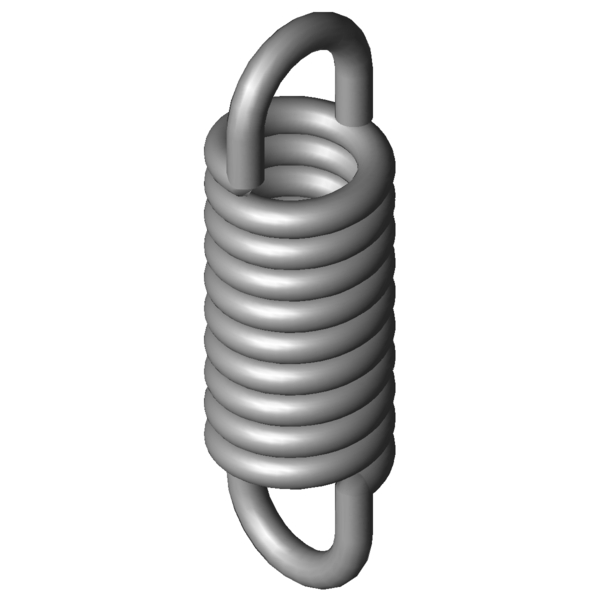 CAD image Extension Springs RZ-130QX