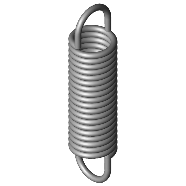 CAD image Extension Springs RZ-143X
