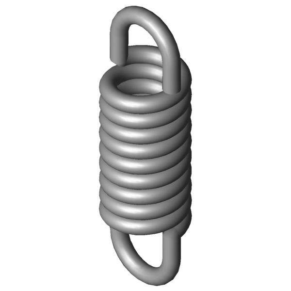 CAD image Extension Springs RZ-147QI