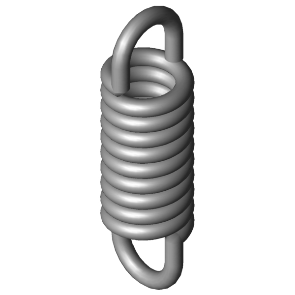 CAD image Extension Springs RZ-147QX