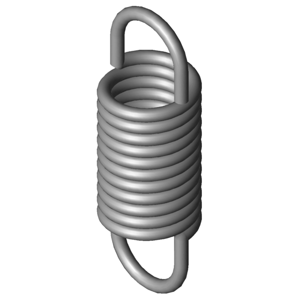 Obraz CAD Sprezyny rozciagane RZ-172I