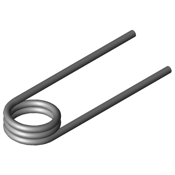 CAD image Torsion springs T-19711L