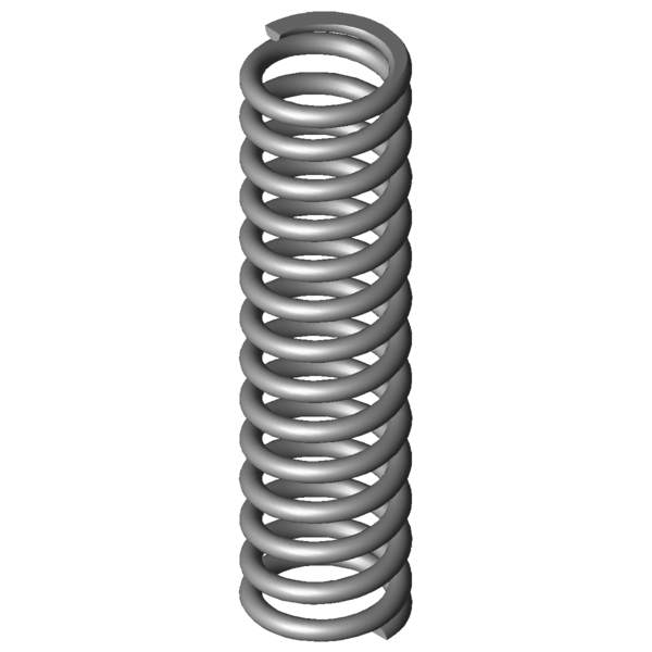 Obraz CAD Sprezyny naciskowe VD-180-02